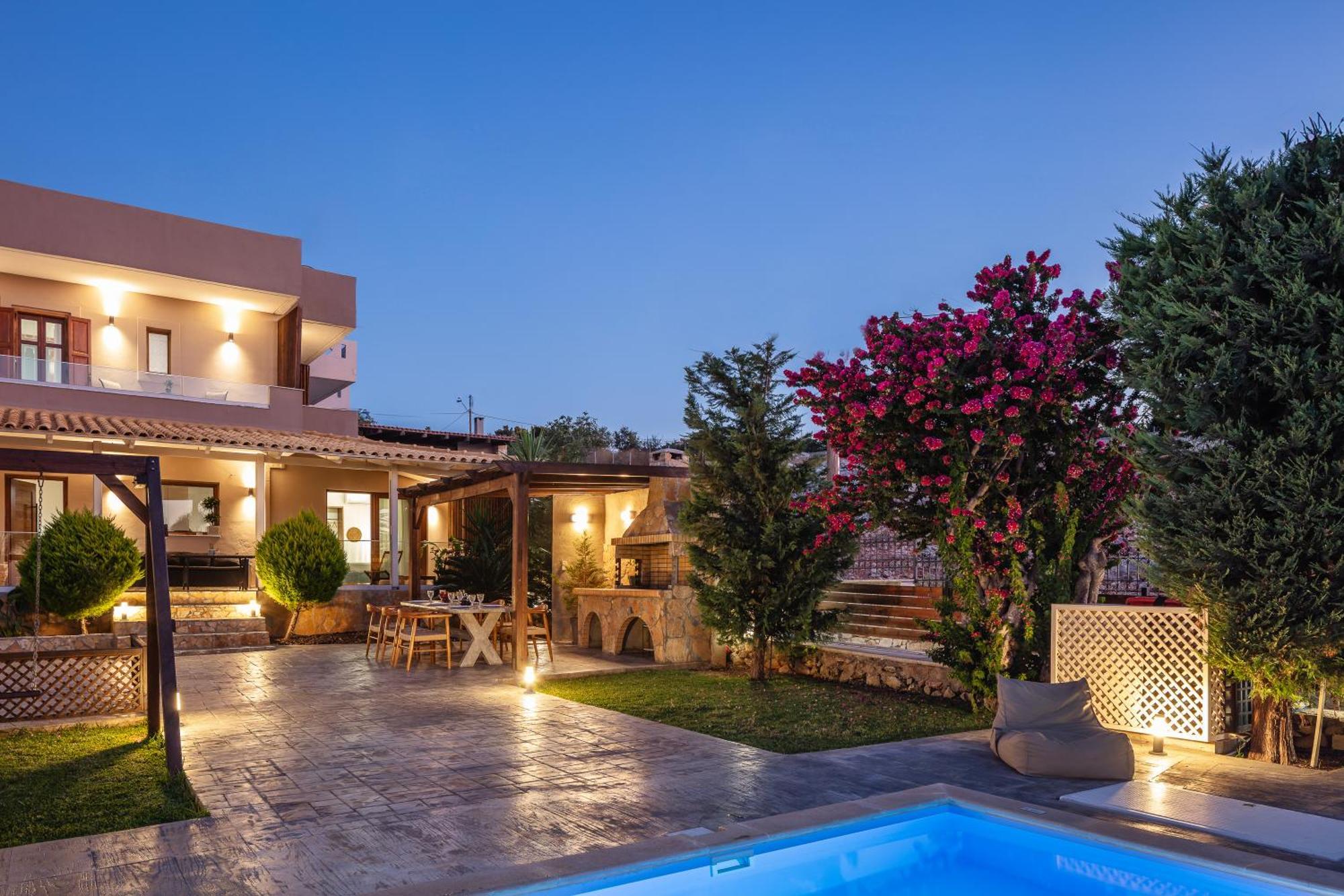 Villa Argento Rethymno  Ngoại thất bức ảnh